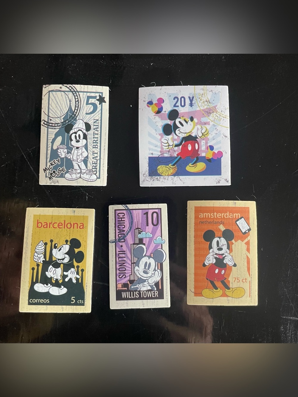 Mickey Mouse Travel Stamp - Assorted Colors